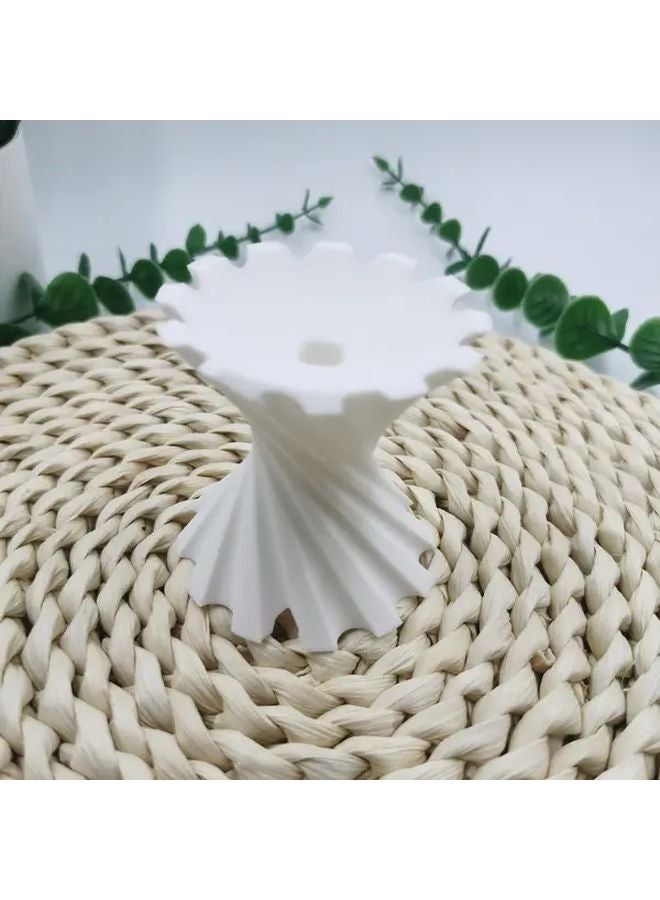 White Ball Shaped Speaker Stand For Apple HomePod Mini Desktop Holder - Image 1