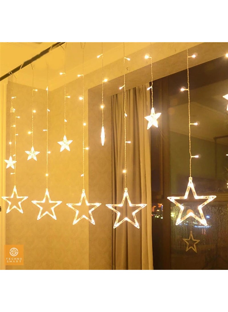Technosmart Star Curtain LED Light Animation with Addable Plug  - Image 1