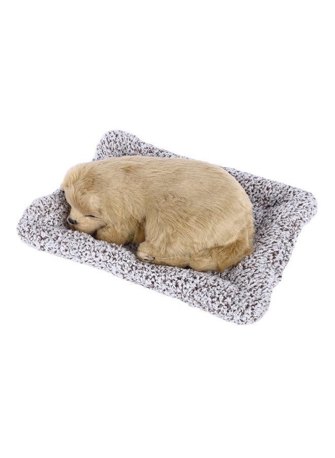 Voila Sleeping Dog on Carpet Animal Toy for Kids Car Dashboard Office Desk - Image 3