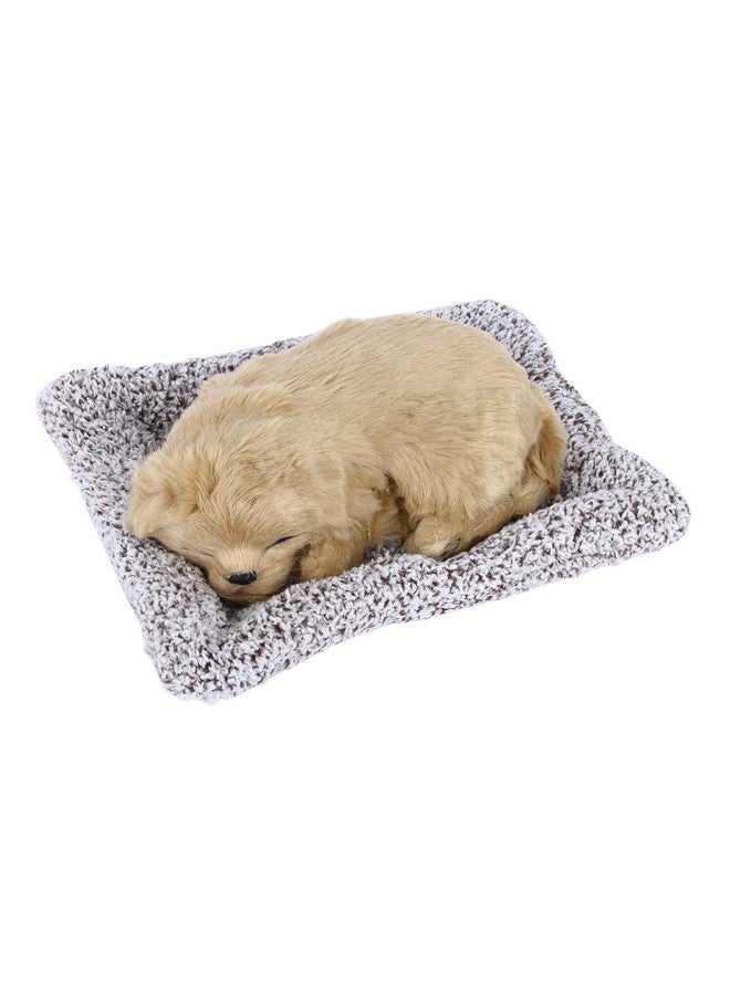 Voila Sleeping Dog on Carpet Animal Toy for Kids Car Dashboard Office Desk - Image 4