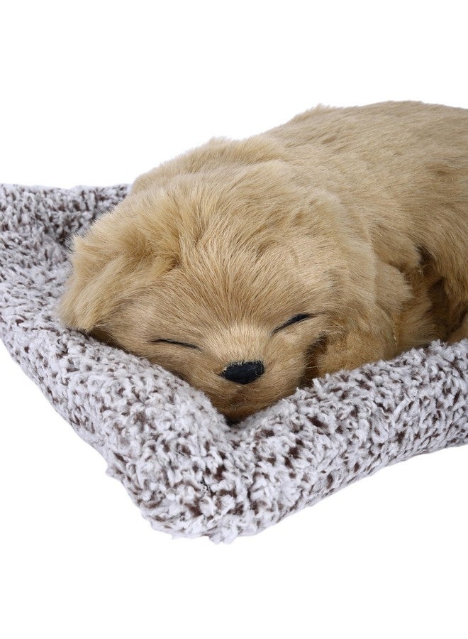 Voila Sleeping Dog on Carpet Animal Toy for Kids Car Dashboard Office Desk - Image 2