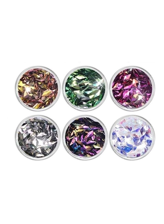 نيبمينينت مجموعة ترتر بتصميم ثلاثي الأبعاد لتزيين الأظافر مصممة باستخدام الليزر متعدد الألوان