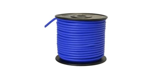 Southwire 55879923 Primary Wire, 10-Gauge Bulk Spool, 100-Feet, Blue - Image 1