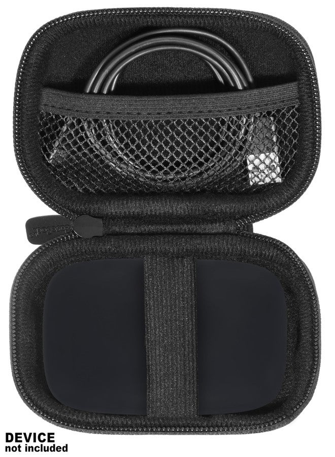 CaseSack Case for PocBuds Headphones 80hrs Playtime Charging Case Digital Display Sports Ear Buds (Black) - Image 3