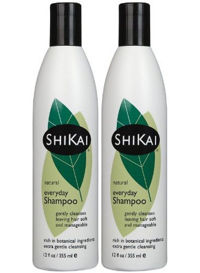 SHIKAI Everyday Gentle Cleansing Shampoo For Normal Hair 12 Oz 2 Pk - Image 2