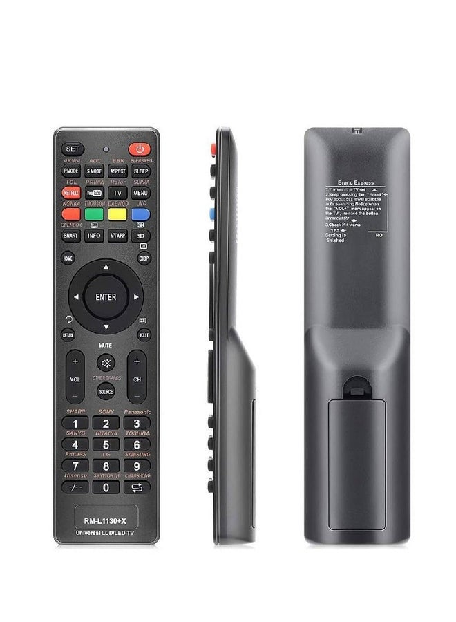 Huayu Universal RM-L1130+X Remote Control Fits for All Brand LCD LED 3D Smart TV - Image 1