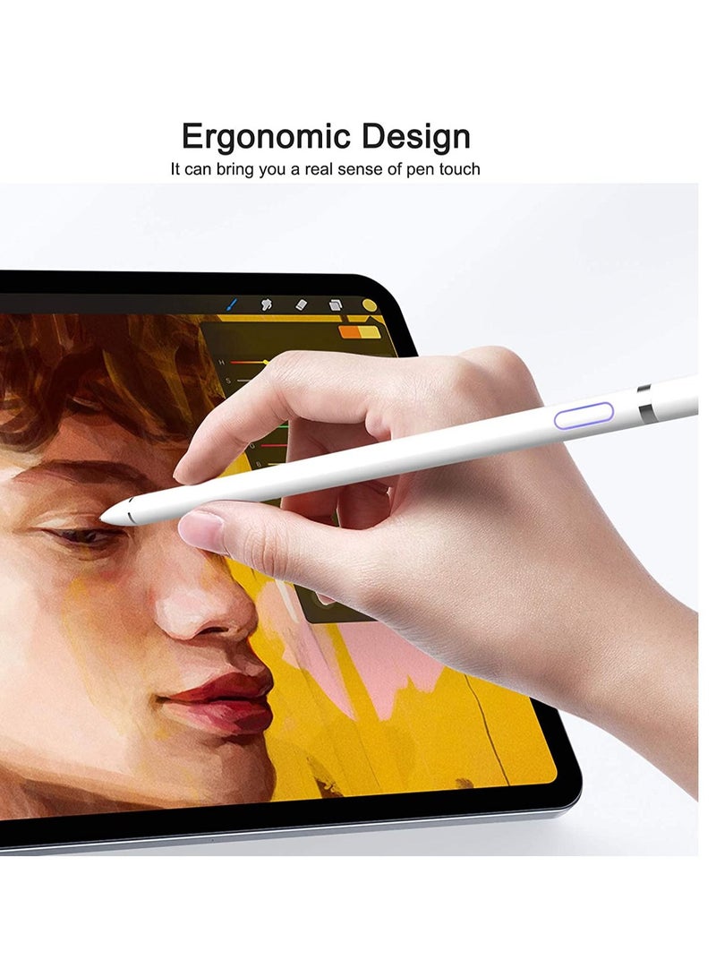 Digital Pencil Capacitive Fine Point Stylist Pen Compatible with iPhone iPad Pro Air Mini Android Microsoft Surface and Other Tablets - Image 5