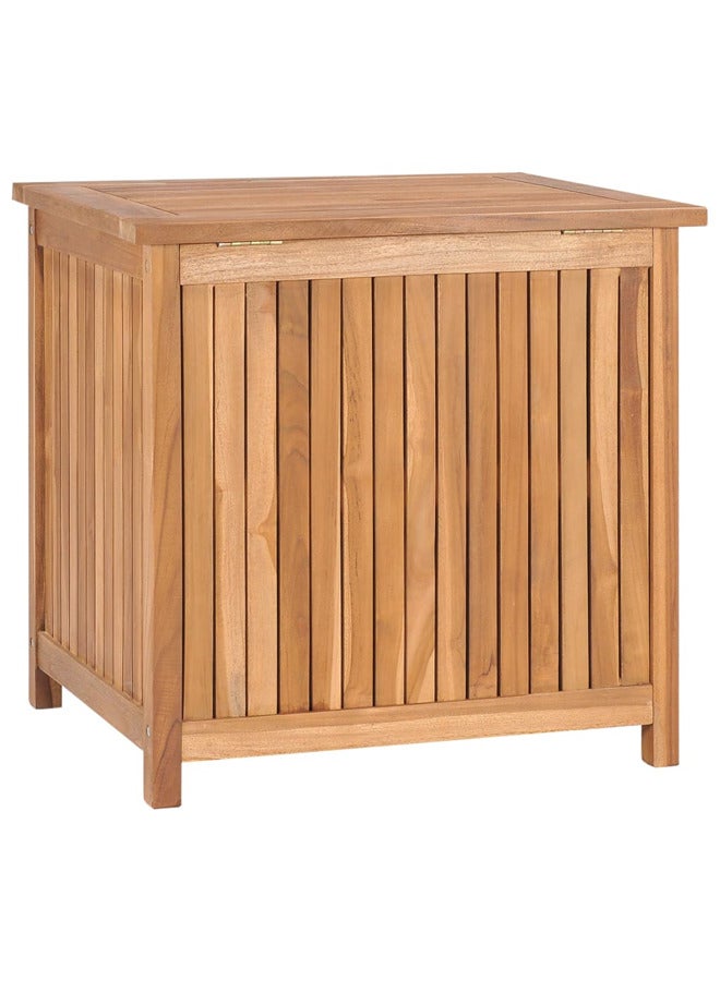 فيداكسل vidaXL صندوق تخزين للحديقة 60×50×58 سم خشب ساج صلب - Image 3