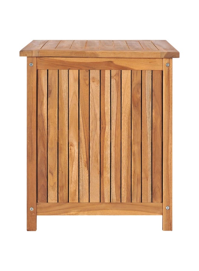 فيداكسل vidaXL صندوق تخزين للحديقة 60×50×58 سم خشب ساج صلب - Image 4