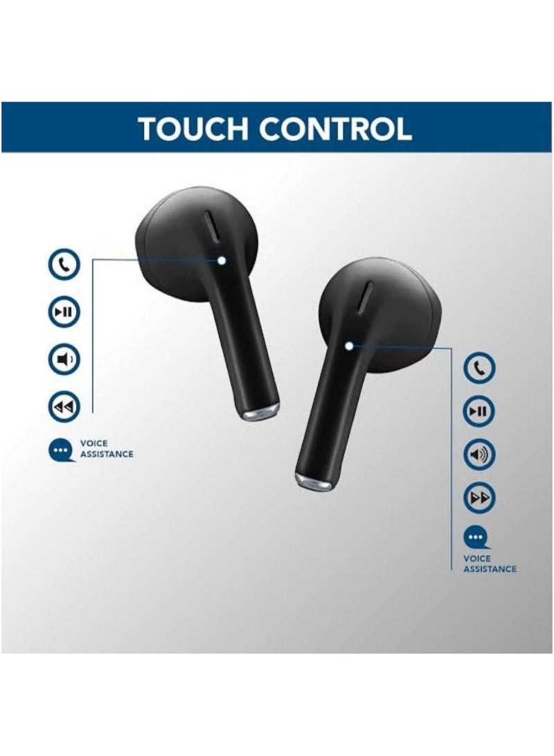 سيلولار لاين سماعة الرأس اللاسلكية Cellularline RIZE هي سماعة بلوتوث متميزة مصممة لتجربة صوتية غامرة (أسود) - Image 3