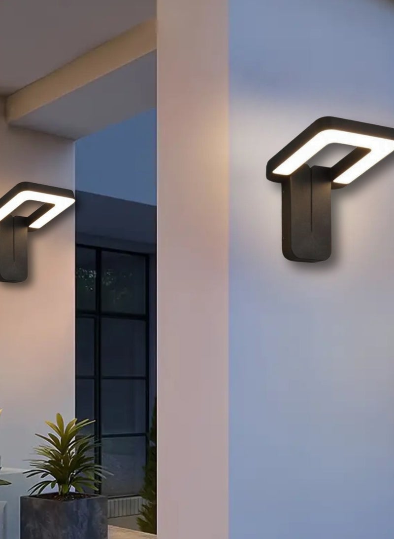 Target 12W Outdoor Wall Lights 3000K Porch Lights 16x9cm - Image 3