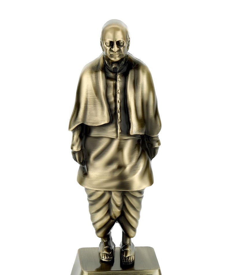 JWL Sardar Patel Carved Statue of Unity Decorative showpiece 7 inches - Image 4