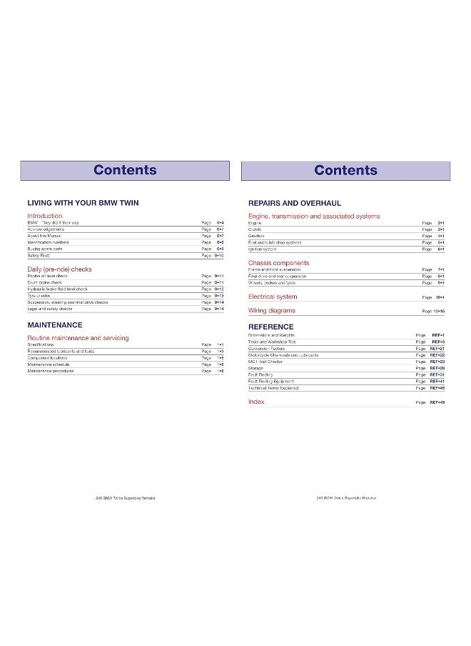 BMW 2-valve twins (70-96) Haynes Repair Manual  - Image 4