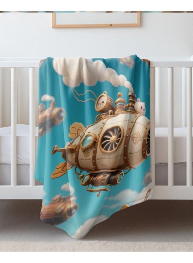 general Children's or student cartoon flannel thin blanket (warm and comfortable, suitable for sleep, games) 100cm*150cm - Image 5
