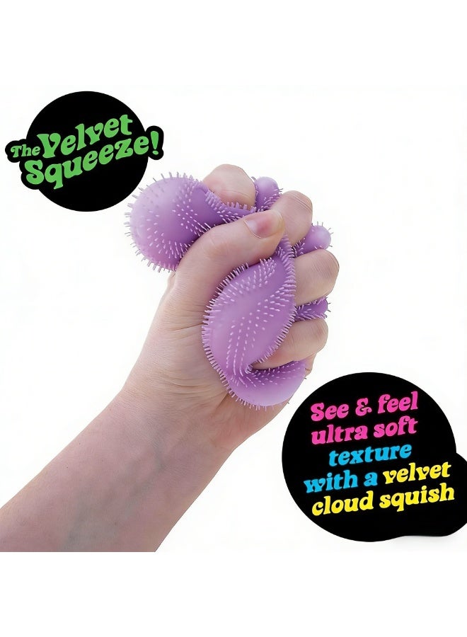 Needoh Nee Doh Fuzz Ball Wonder Waves - Sensory Stress Relief Squeeze Ball, Soft Spiky Fidget Toy for Anxiety, ADHD, Calming Down, Perfect for Kids & Adults, 3+ - Image 4
