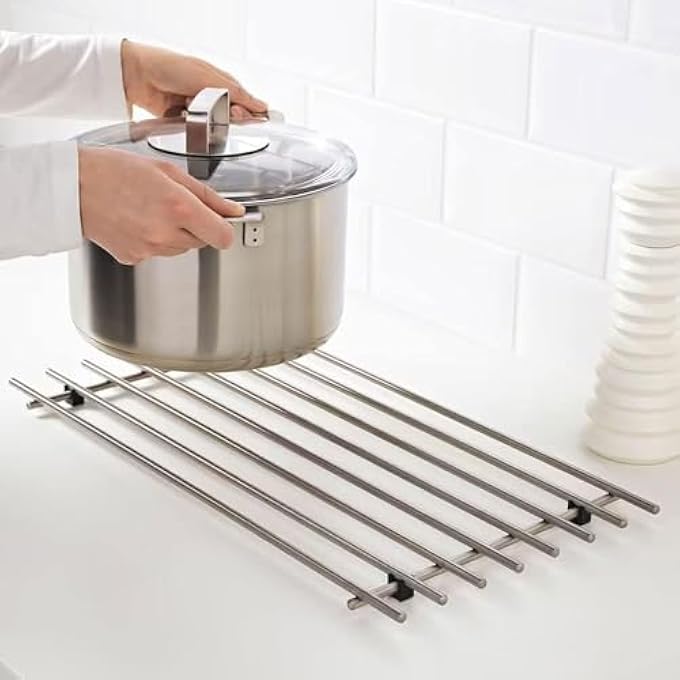 Digital Shoppy Lmplig Trivet Stainless Steel 50X28 Cm 20X11 - Image 2