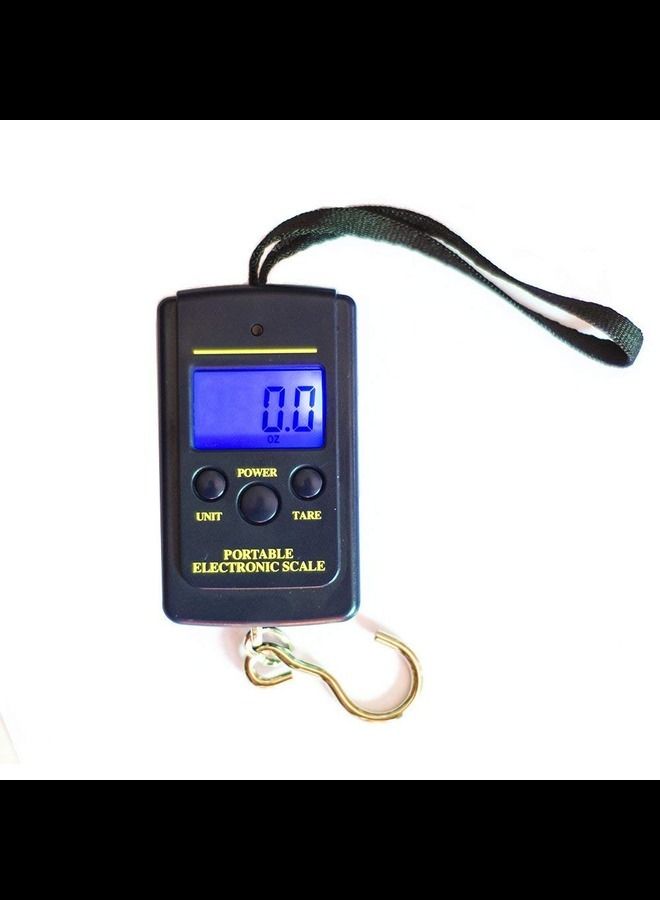 ABBASALI WorldCare® Available C-Fxc Digital Handy Scales Luggage Fishing 40Kg 88Lb Portable Fish Partner Box Carp Fishing Tackle (Imported Item)43314  - Image 1