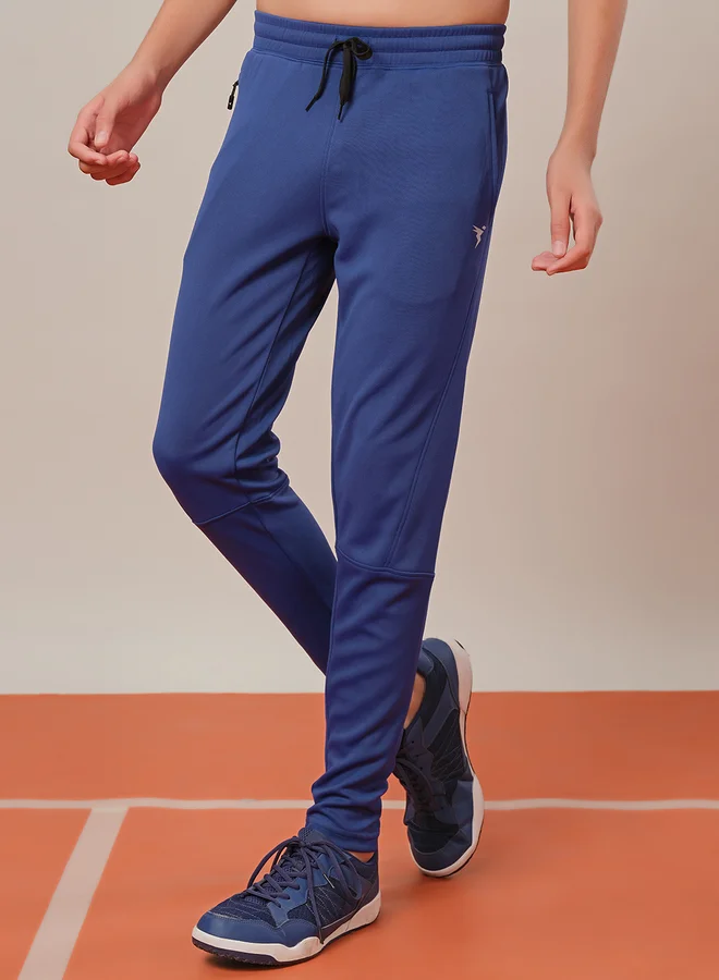 Technosport Solid Drawstring Waistband Track Pants