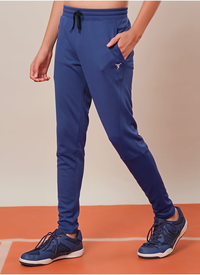 Technosport Solid Drawstring Waistband Track Pants  - Image 4
