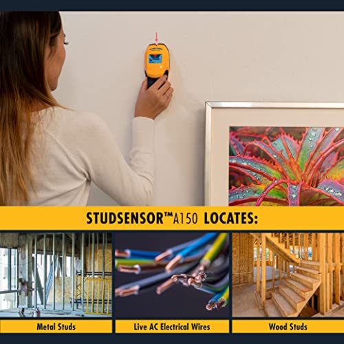 Zircon StudSensor A150 Wall Scanner and Center/Edge Locating Stud Finder with WireWarning Detection and Signal Strength Indicator, Center Finding - Image 4