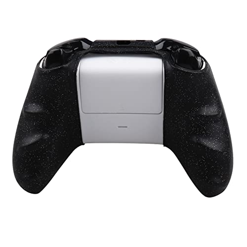 RALAN Glitter Controller Skin for Xbox One, Anti-Slip Silicone Controller Cover Protector Compatible for Xbox 1 Wireless/Wired Gamepad Joystick with 4 Thumb Grips Caps and Black Pro Thumb Grip x 8 - Image 3
