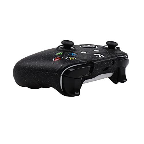 RALAN Glitter Controller Skin for Xbox One, Anti-Slip Silicone Controller Cover Protector Compatible for Xbox 1 Wireless/Wired Gamepad Joystick with 4 Thumb Grips Caps and Black Pro Thumb Grip x 8 - Image 5