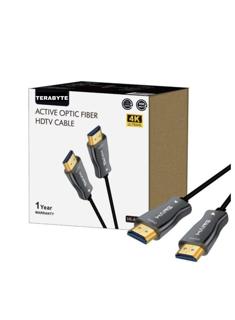Terabyte كابل HDMI HDTV ألياف بصرية نشطة 40م - Image 1
