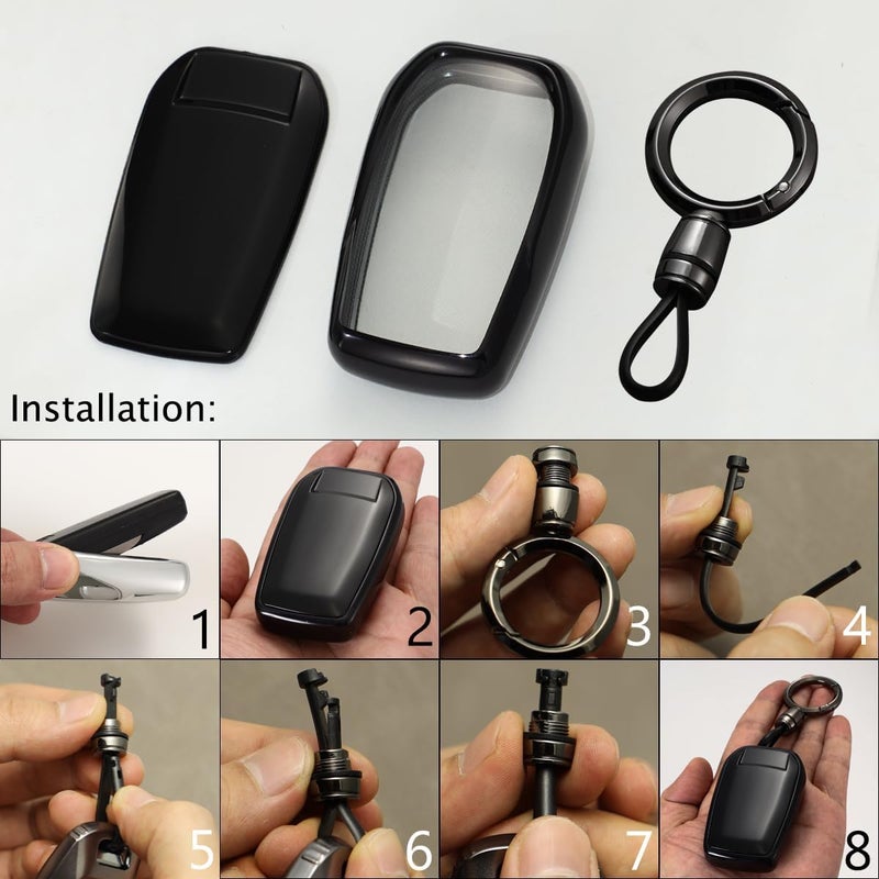 Lcyam Key Fob Cover for Toyota Models - Image 4