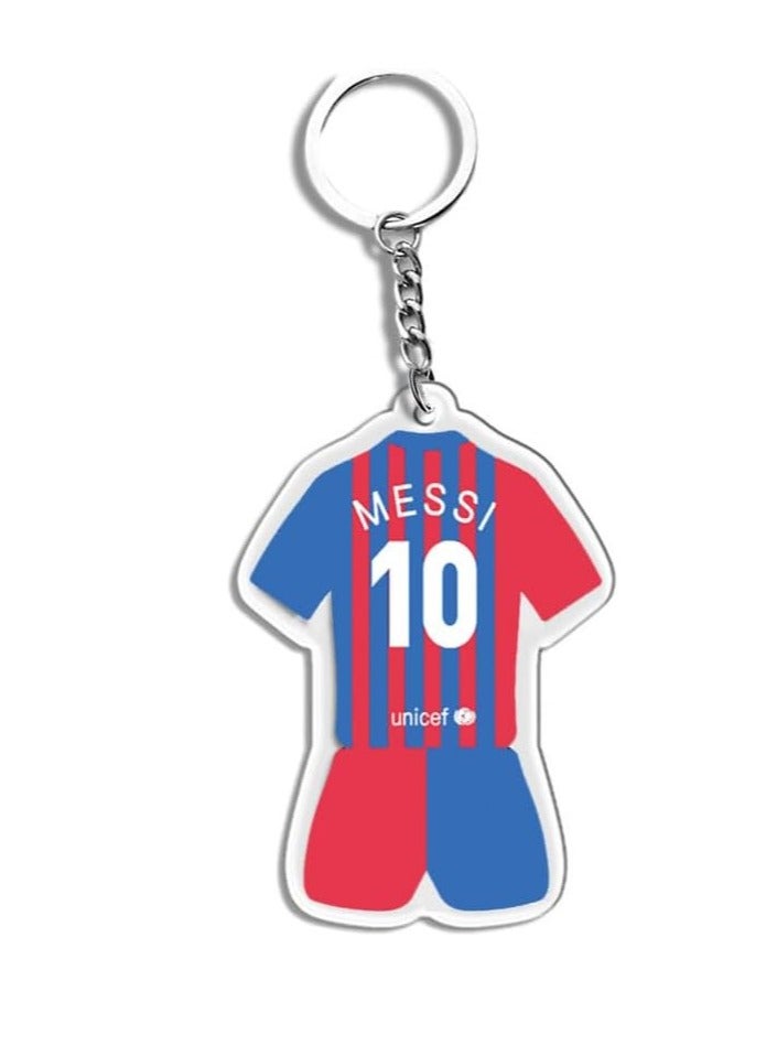 4Pcs Football Jersey Keychain, Suitable for Car Key Pendants, Soccer Lovers Collectible Toys,keychain small pendant fans souvenir gift - Image 3
