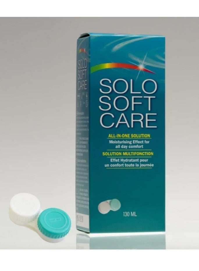Solo Soft Care All in One Solution 130ml - Image 2