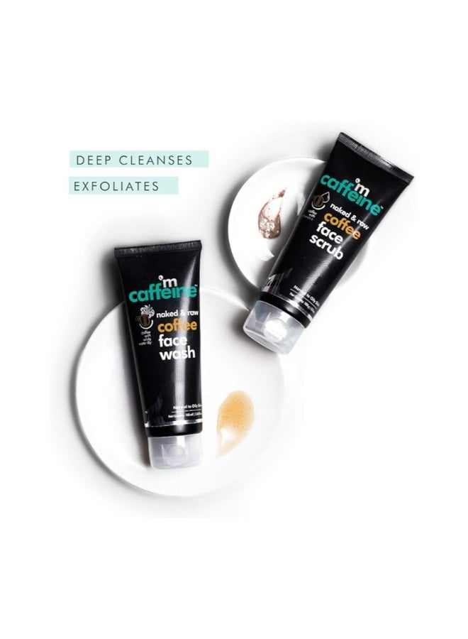 MCaffeine Deep Cleanse, Blackheads Removal Coffee Anti Pollution Kit Face Wash 100ml - Image 4