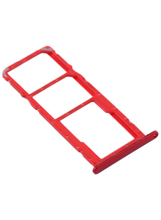 إيروريكس درج بطاقة SIM + درج بطاقة SIM + درج بطاقة Micro SD لهاتف Huawei Y8s (أحمر) - Image 3