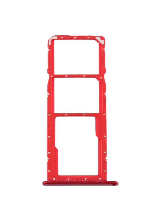 إيروريكس درج بطاقة SIM + درج بطاقة SIM + درج بطاقة Micro SD لهاتف Huawei Y8s (أحمر) - Image 2