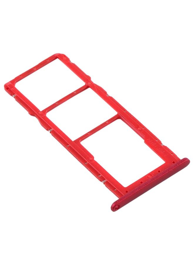 إيروريكس درج بطاقة SIM + درج بطاقة SIM + درج بطاقة Micro SD لهاتف Huawei Y8s (أحمر) - Image 4