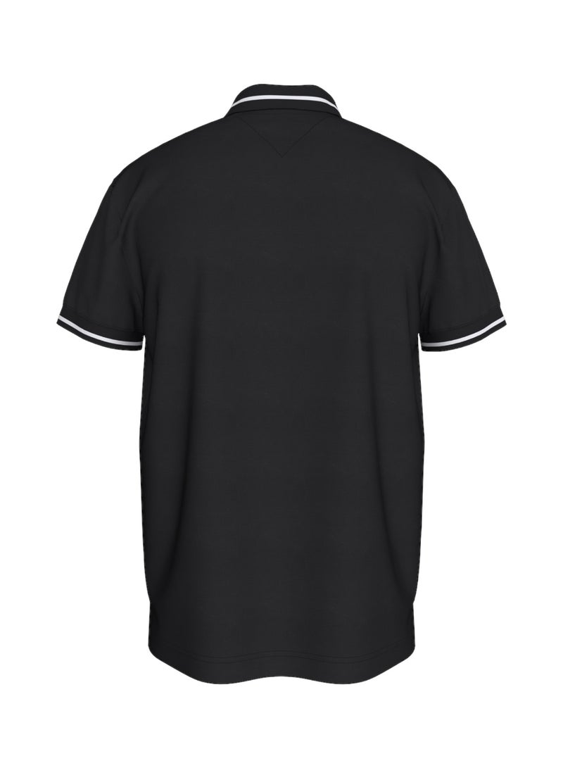 TOMMY JEANS Slim Tipped Polo - Image 2