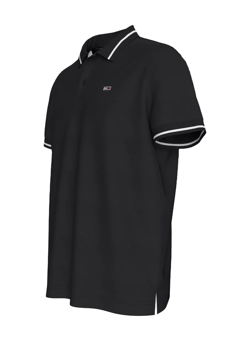 TOMMY JEANS Slim Tipped Polo