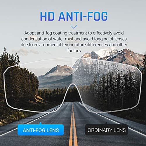 MEIGIX Safety glasses Industrial Goggles with Anti-fog Lens, Clear Safety glasses with Anti-Scratch UV400 protection Lens Goggles Eyeglasses - Image 5