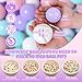 GOGOSO Ball Pit Balls for Toddlers PhthalateFree BPAFree NonToxic Crush Proof Soft Plastic Play Balls Baby Kids Shape Tent Pool Playhouse Playpen Party DecorGreen Pink Purple White100PCS - Image 4