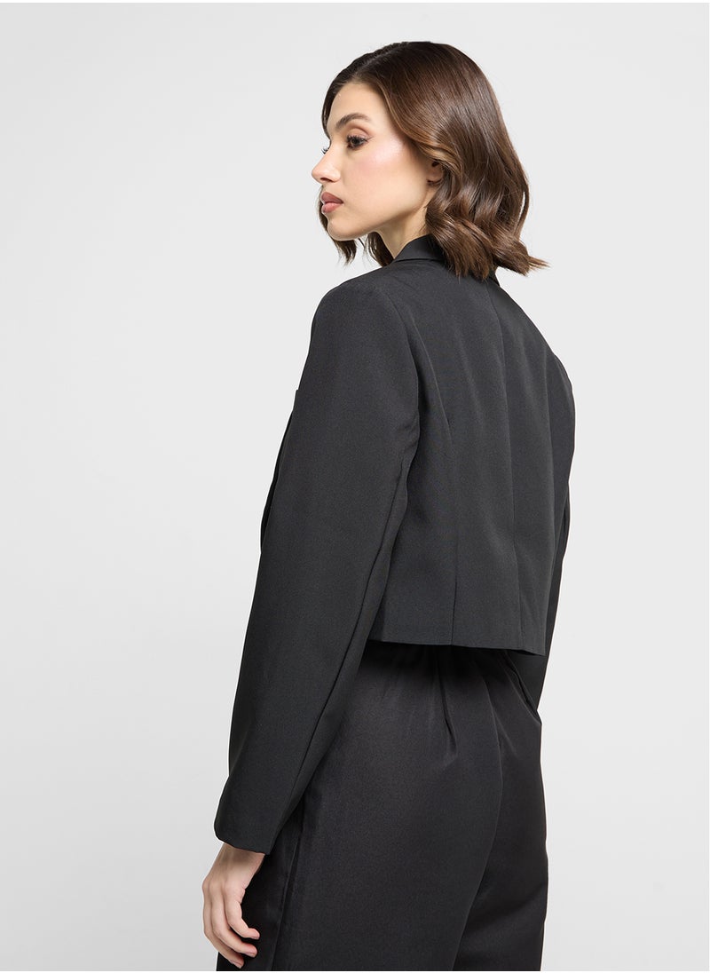ELLA Cropped Blazer  - Image 2