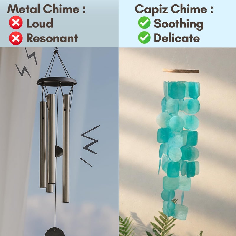 Solange & Frances Wind Chimes for Outside, Gifts for Mom, Gifts for Women who Have Everything, Outdoor Birthday Ideas, Mother's Day Decor Gift - Image 5