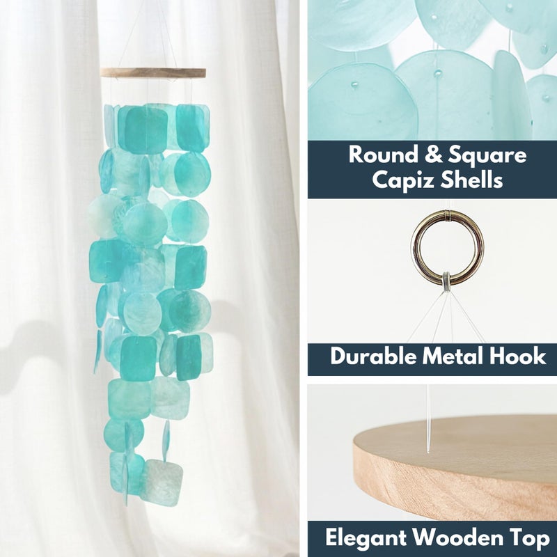Solange & Frances Wind Chimes for Outside, Gifts for Mom, Gifts for Women who Have Everything, Outdoor Birthday Ideas, Mother's Day Decor Gift - Image 4