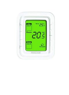 Honeywell Honeywell Home T6861V2WG Fancoil On/off Thermostat, Vertical Shape with Green Backlight - 230VAC  - Image 1