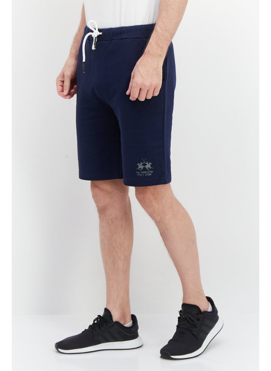 Men Drawstring Brand Logo Basic Short, Navy Blue - pzsku/ZB498D33517913F1DEBCDZ/45/_/1736777196/1dba827e-77ae-4c30-8af0-858267009b21