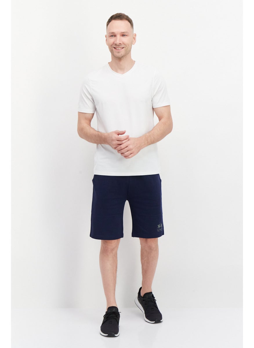 Men Drawstring Brand Logo Basic Short, Navy Blue - pzsku/ZB498D33517913F1DEBCDZ/45/_/1736777197/bf272547-d2f4-4a54-8a2a-0d6a51a8d6da