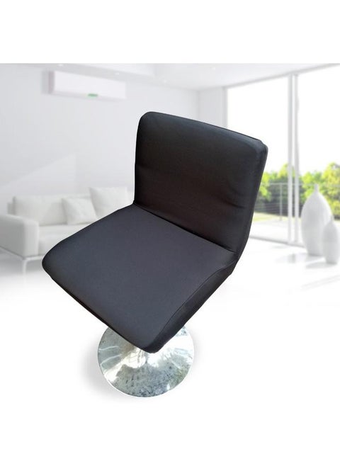 Bar Stool Cover with Back Printed Dining Room Square Swivel Barstool Chair Seat Cushion Slipcover for Counter Height Mid Low Back