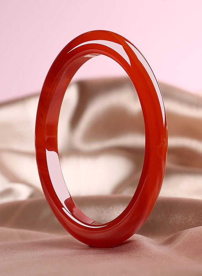 carl vinson® Women's Ring | Hand Jewelry for Women, Simple Finger Ring, Fashion Accessory | Red, 18mm - Image 4