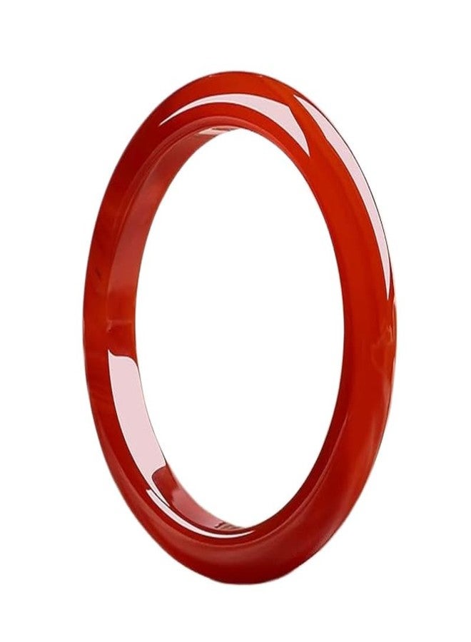 carl vinson® Women's Ring | Hand Jewelry for Women, Simple Finger Ring, Fashion Accessory | Red, 18mm - Image 1