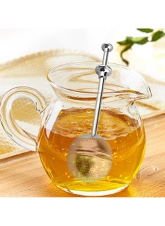 Oasisgalore 2Pcs Stainless Steel Tea Infuser – Long Handle, Fine Mesh for Loose Leaf Tea  - Image 2