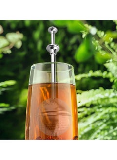 Oasisgalore 2Pcs Stainless Steel Tea Infuser – Long Handle, Fine Mesh for Loose Leaf Tea  - Image 4