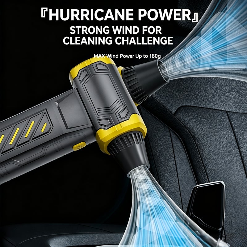 Handheld Vacuum Cleaner, 200W, 16000Pa, Cordless Rechargeable - Image 2